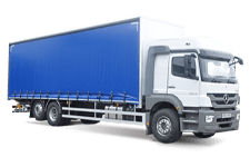 Van Hire Leigh - 26 Tonne Curtain Side Truck - Truck hire Leigh