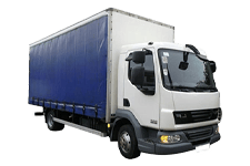 Van Hire Leigh - 7.5 Tonne Curtain Side Truck - Truck hire Leigh